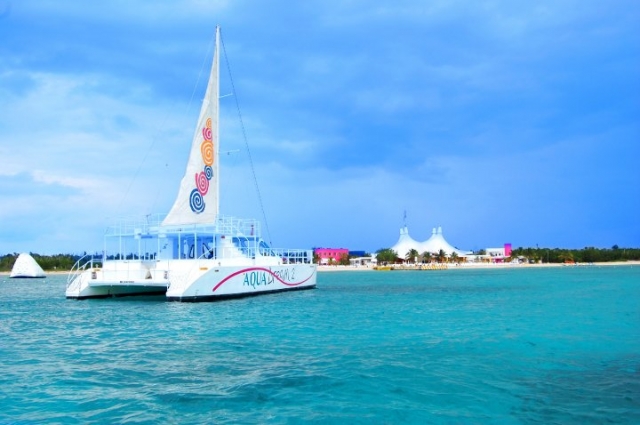 Catamaran en el Caribe